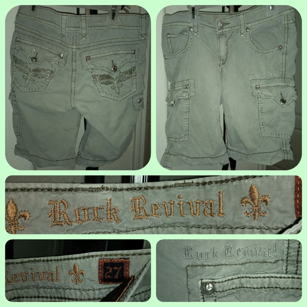 Rock Revival Bermuda shorts